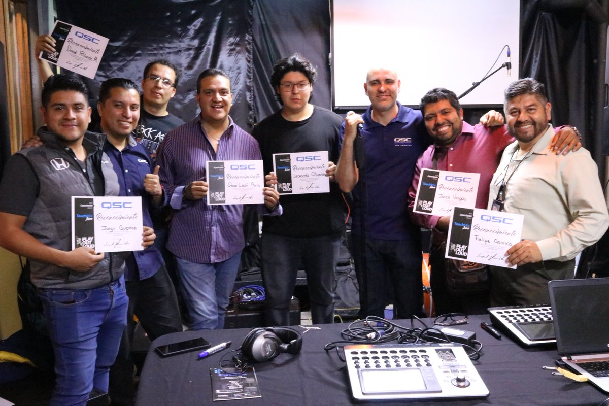 Gracias <a href="/qscmexico/">QSC México</a>!