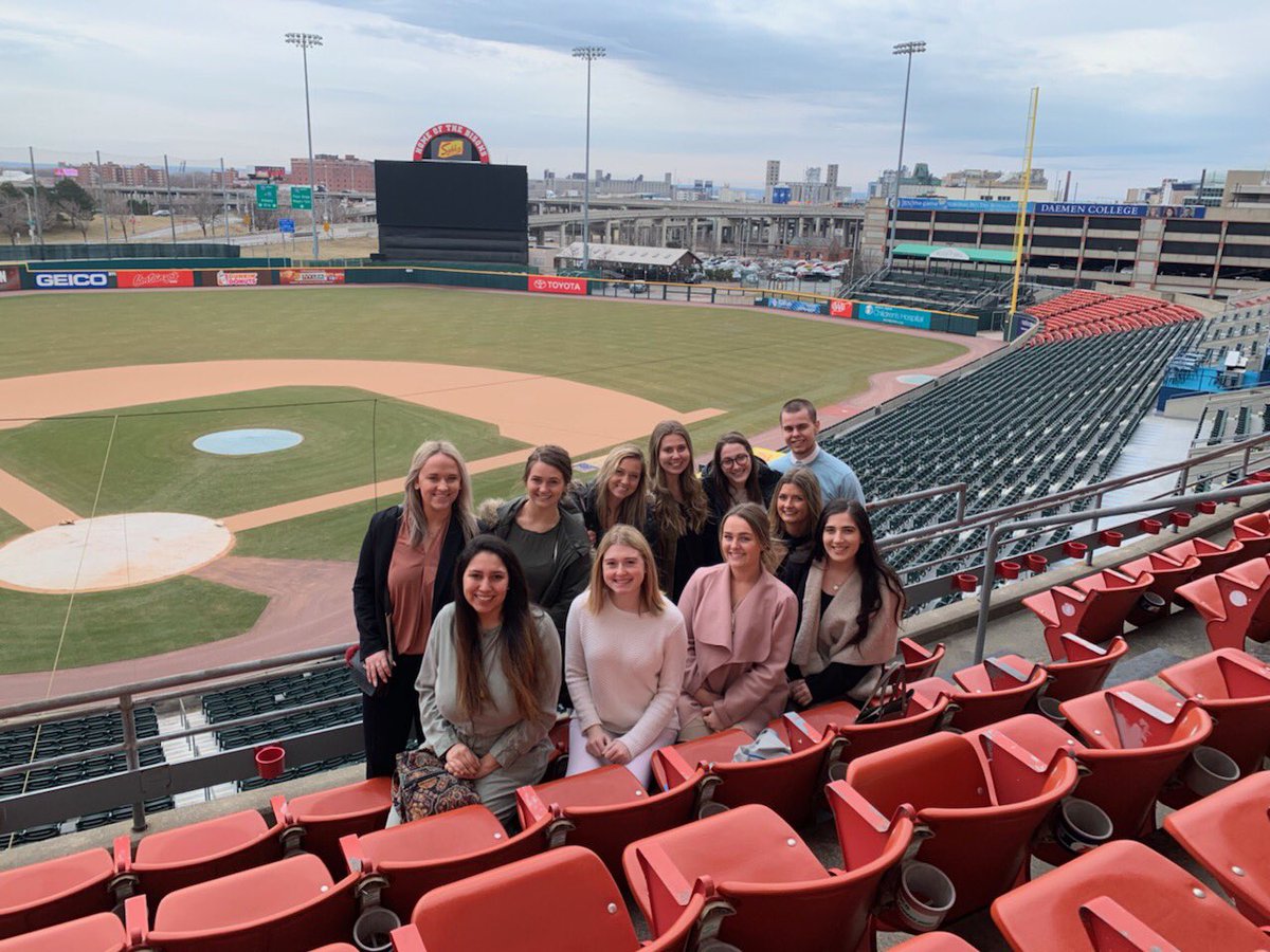 ACA takes on Buffalo!! We went to Sahlen’s stadium and visited a former Fredonia alum!