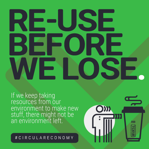 One small change makes one big difference. 
#circulareconomy #zerowastetolandfill