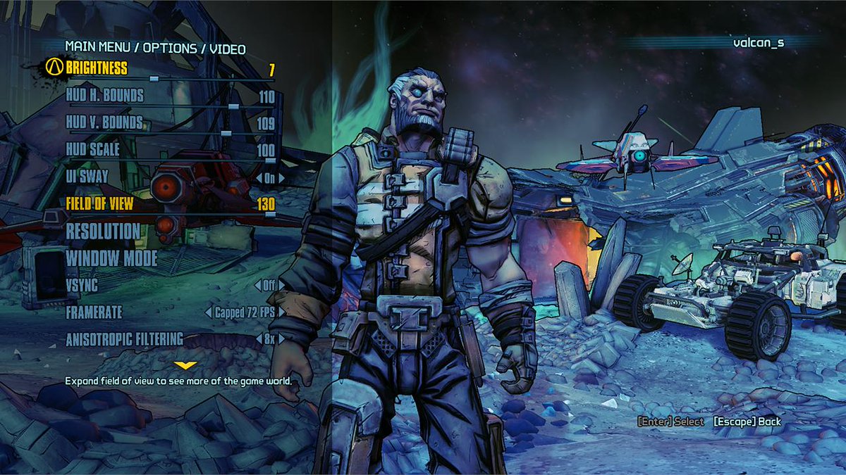 borderlands 1 how to change fov borderlands 1 how to change fov