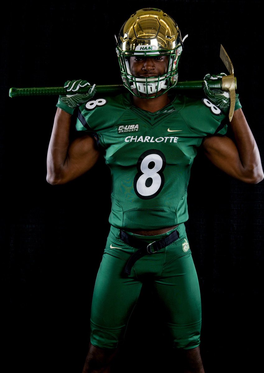kendricblake_'s tweet photo. Honored to be able to continue my academic and football career at the University of North Carolina at Charlotte #GoldStandard
@MoHard20 @CoachDawkins1 https://t.co/EmnEEhjWty