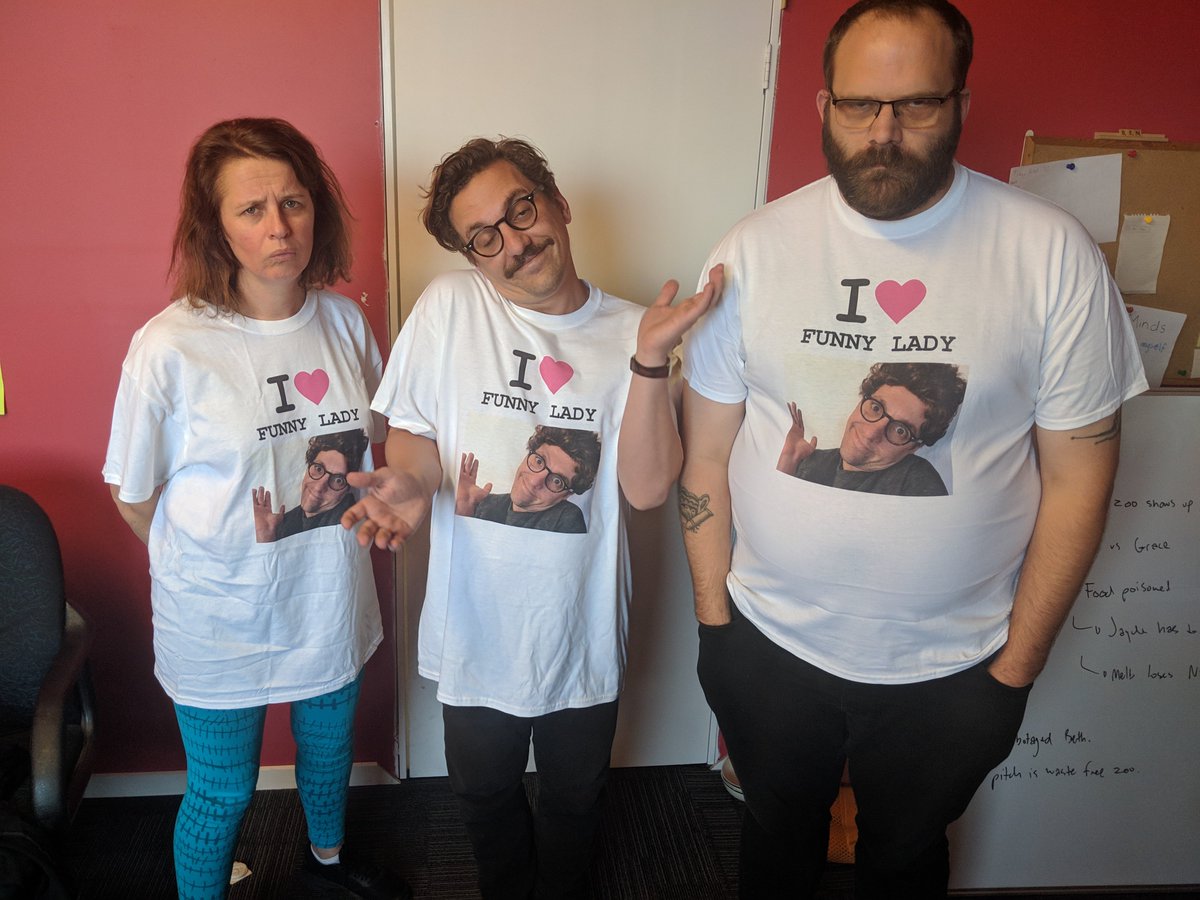 Brand new episode of The Grub is up. This week we look at the origins of <a href="/ActualGrub/">TheActualGrub</a>, Roxy returns and an Australia comedy legends drops in. 

Check out these great new t-shirts @BenRussells made for <a href="/anneedmonds1/">Anne Edmonds</a> and @gregmlarsen. 

ITUNES:
apple.co/2TIvb2C