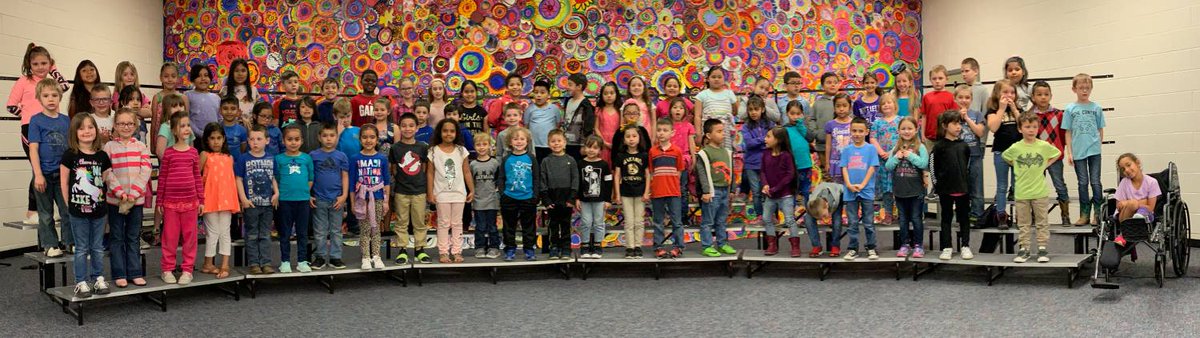 1st graders were practicing this afternoon in preparation for their performance tonight.  We sure hope you enjoyed the show!