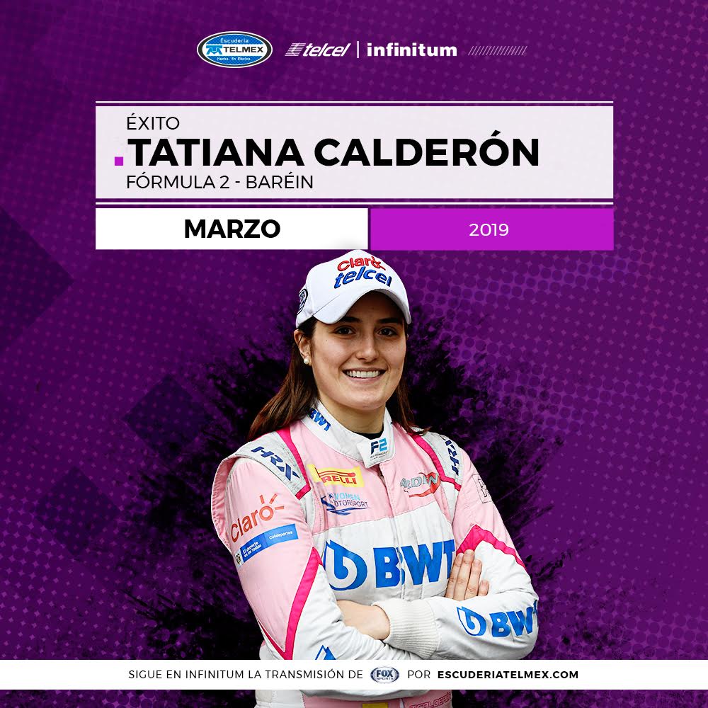 ¡Qué sea un comienzo #AMáximaVelocidad <a href="/TataCalde/">Tatiana Calderon</a>!