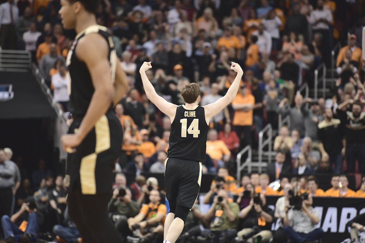 david_blough10's tweet photo. What a team win! 🚂

Elite 8!! @BoilerBall https://t.co/BFoXoQqcC9