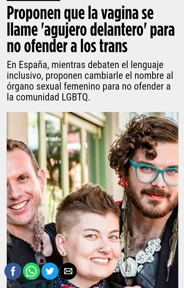 AltaFachaUy's tweet image. Cuando creiste haber leído todo.... llega esta iniciativa hiper importante para no herir susceptibilidades masculinas, por sobre cómo llamar al órgano femenino... Listo, me perdí...
Sin repetir y sin soplar, nombres neutros para nombrar a LA VAGINA, comenzandoooo ya! #Papirola