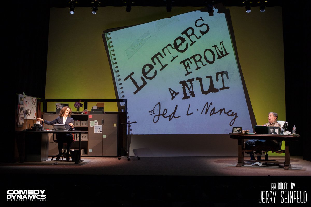 comedydynamics's tweet photo. The ludicrous requests from the infamous Ted L. Nancy to major brands and businesses have finally been immortalized on film. Pre-Order the Jerry Seinfeld produced Letters From A Nut today: https://t.co/BCunTjnfhj https://t.co/TzHUd9gBrs