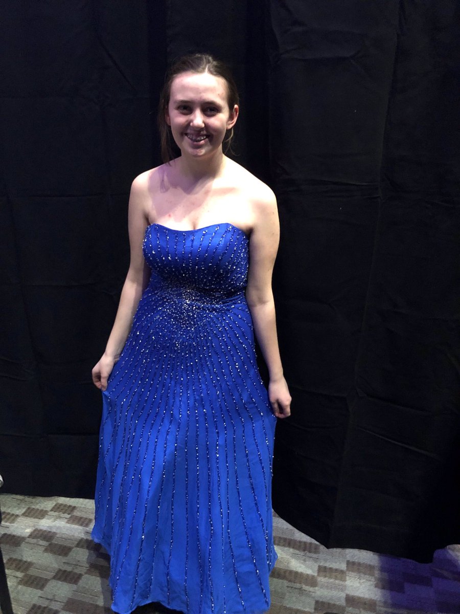 mhsprom2019's tweet photo. Kayleigh’s dress!💙 https://t.co/Qgr2oVEsYz