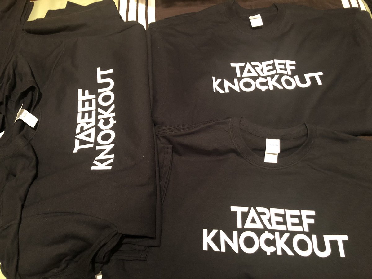 TaReefKnockOut's tweet photo. In other news: Shirts are back in stock DM for details 🚚👊🏾#MerchMadness | #MerchOn https://t.co/ywVPJmUWgH