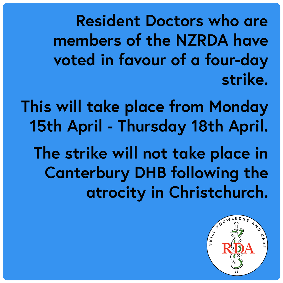 NZ Resident Doctors tweet media