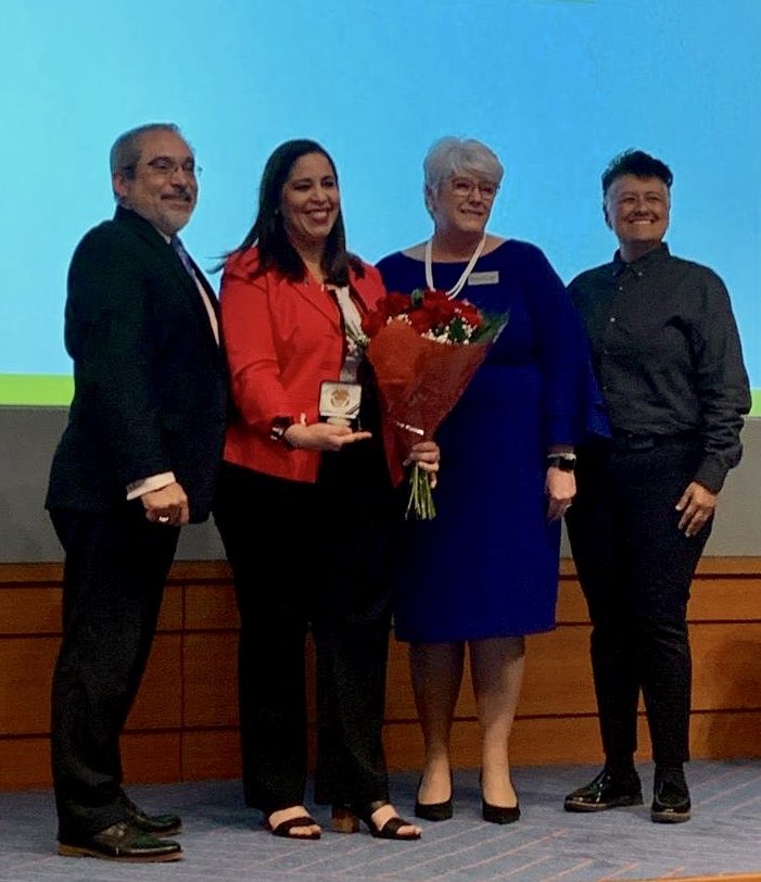 OlivaresGrace's tweet photo. What a great honor today! Speaking about financial literacy! Thank you my dear friend Adriana González @EmpresariosTX @HoustonMoneyWk #HoustonMoneyWeek #Blessed https://t.co/9dtdwGdKz2