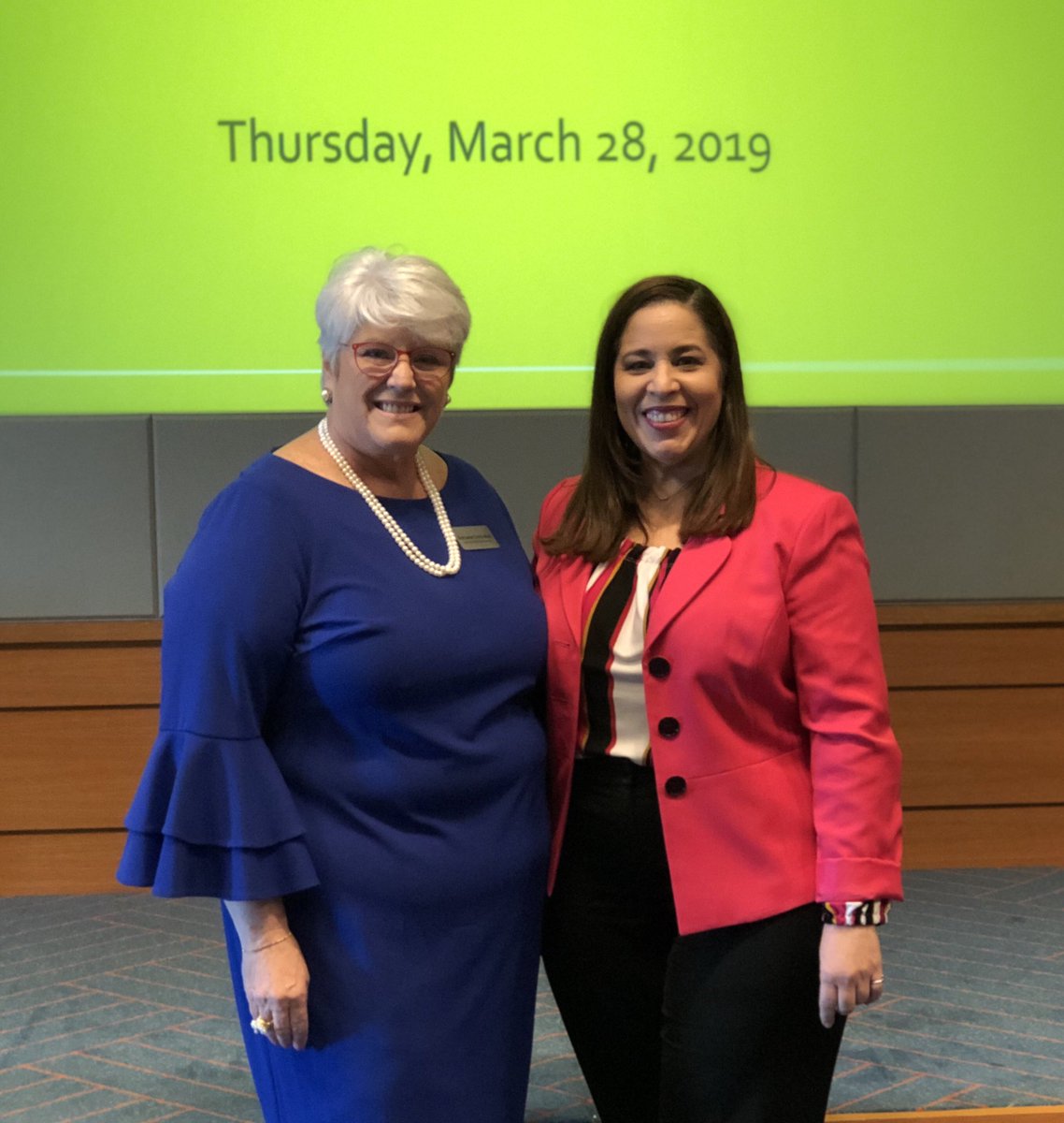 OlivaresGrace's tweet photo. What a great honor today! Speaking about financial literacy! Thank you my dear friend Adriana González @EmpresariosTX @HoustonMoneyWk #HoustonMoneyWeek #Blessed https://t.co/9dtdwGdKz2