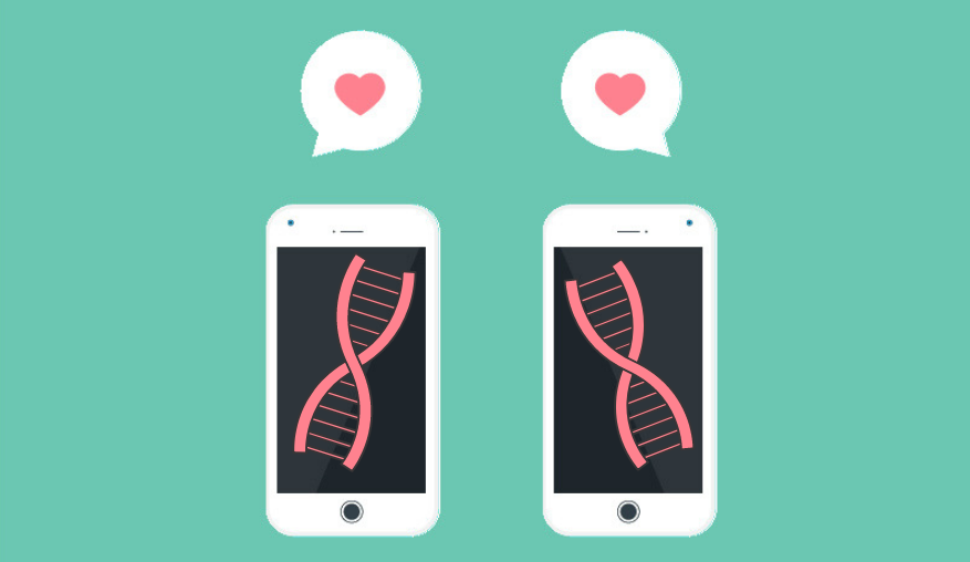 pheramor's tweet photo. Opposites attract! Pheramor singles, who purchase the Pheramor DNA Kit, are 26 times more likely to find love in the app. Start swabbing, stop swiping. #LoveIsAScience #OnlineDating https://t.co/jHI7wHU7Xi