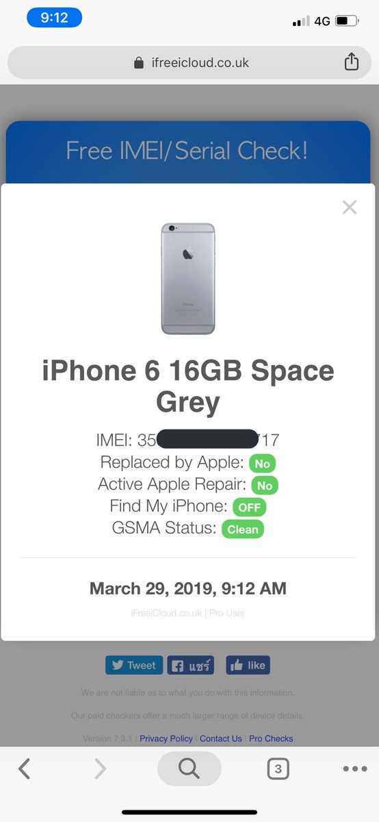 NutUnlock's tweet photo. Country: Thailand 🇹🇭 ( 2 hours)
iPhone 6 16GB Space Gray Done ✅
FMI - ON 🍎 😩
FMI - OFF  🍏 🤗
Scripts >> @i_phisher SMS >> @engine_app
====================== https://t.co/hJnvkKaKcw