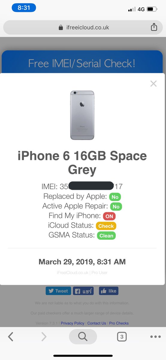 NutUnlock's tweet photo. Country: Thailand 🇹🇭 ( 2 hours)
iPhone 6 16GB Space Gray Done ✅
FMI - ON 🍎 😩
FMI - OFF  🍏 🤗
Scripts >> @i_phisher SMS >> @engine_app
====================== https://t.co/hJnvkKaKcw