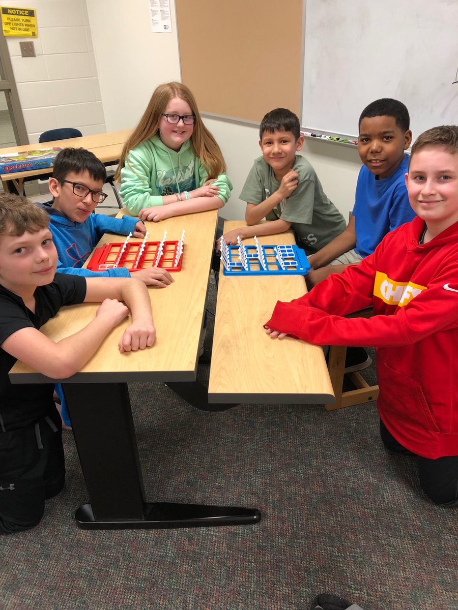 sunfifthgraders's tweet photo. We spent some time with our EMS friends this afternoon. They like games as much as we do. @NodSunES #formingfriendships https://t.co/1lnDY0AyFJ