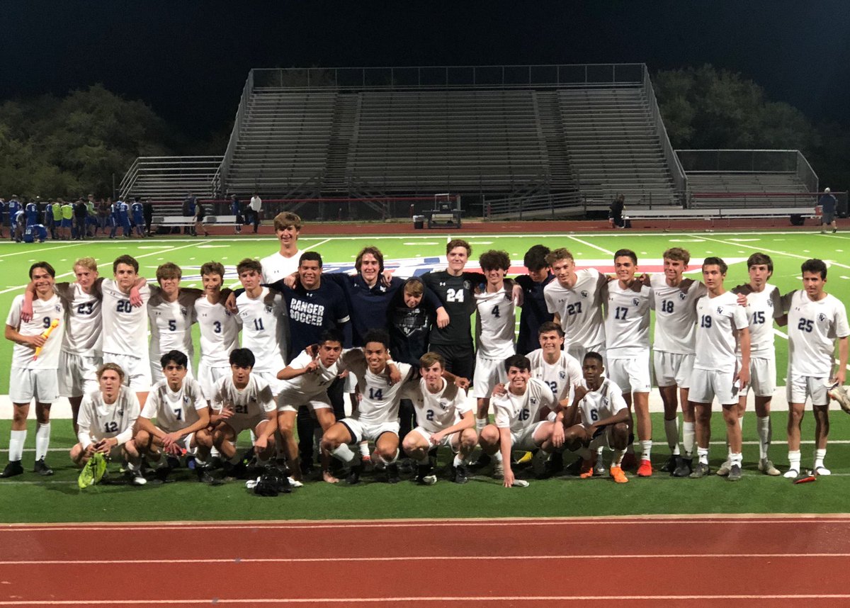 SVMensSoccer's tweet photo. Your Rangers are Bi-District Champs for the 2nd year in a row!! Rangers defeated Lehman 2-0 to advance to the Area Round of the State Playoffs!! We will face either Reagan or Marshall next Tuesday. Stay tuned for more info. Well done boys! https://t.co/dl4YNzBdLU