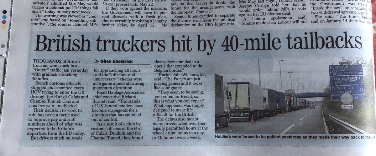 RHANews's tweet image. UK-bound truckers, just doing their job, are in an intolerable situation. They have no access to food, water or toilets and are under constant threat of migrant attacks. This should be hitting the news front pages. @RHARichardB @ExpressGilo