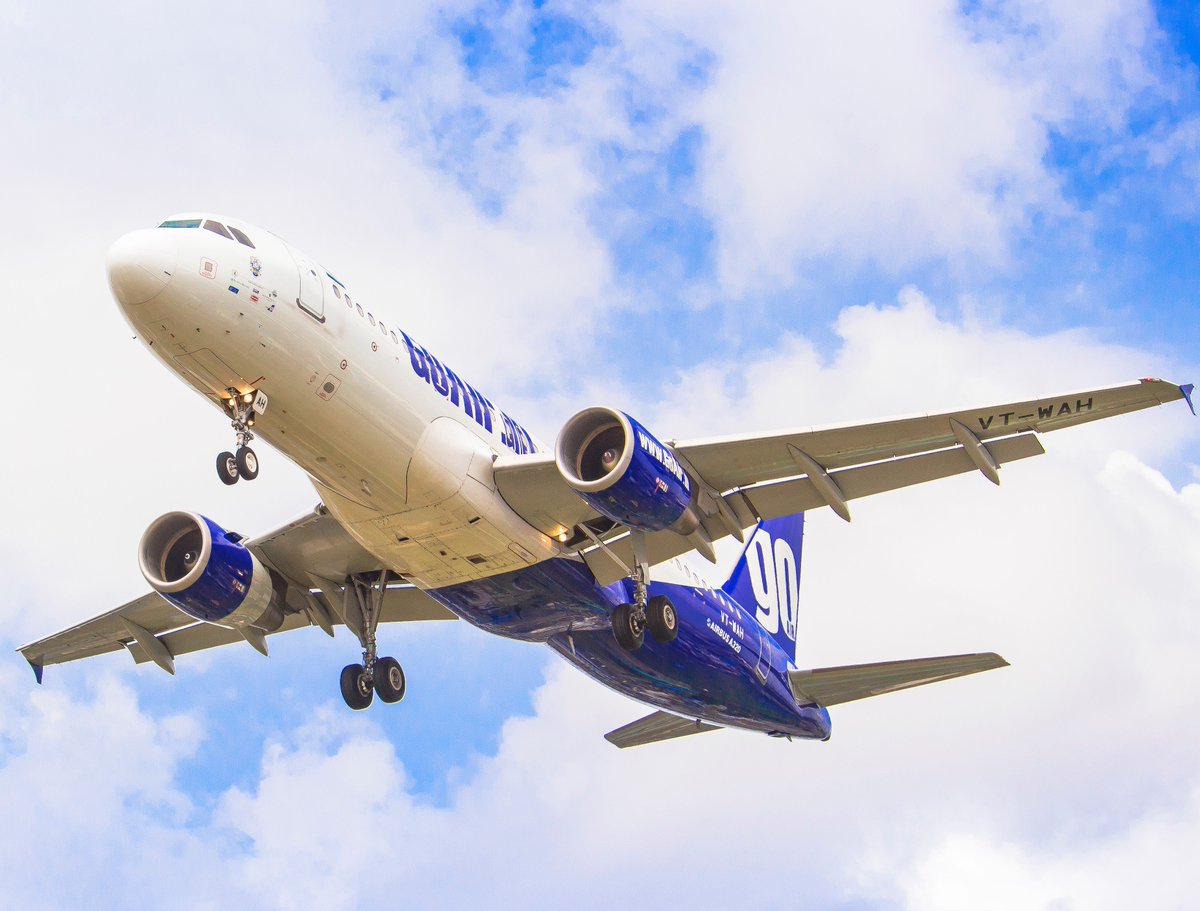 GoFirstairways's tweet photo. Our A320ceo can fly upto 6100 km. #FridayFacts
Picture credits: Sanskar Nawani https://t.co/urd8lmJnm8
