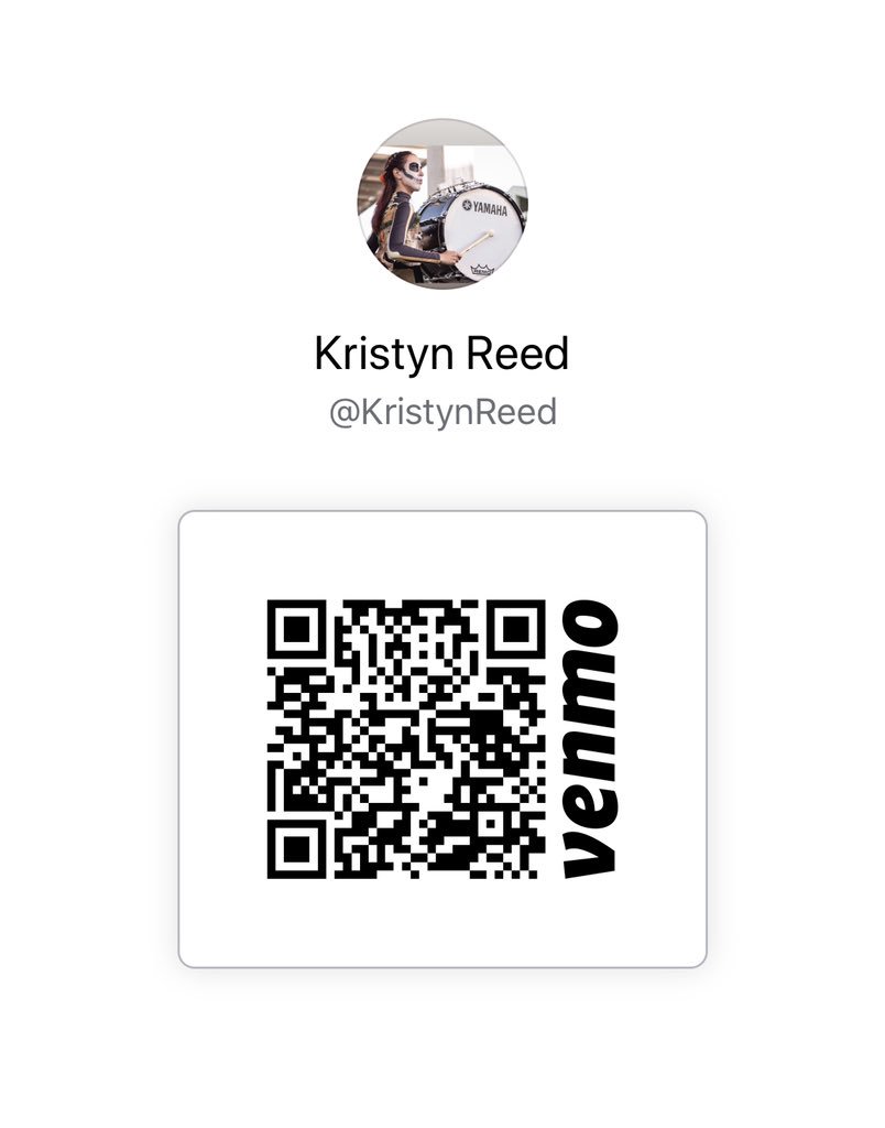 kristyn_mykayla's tweet photo. ya’ll liked this cuz of band, help me pay my fees!! venmo me :,) #powpercussion https://t.co/5XCay7NzaU