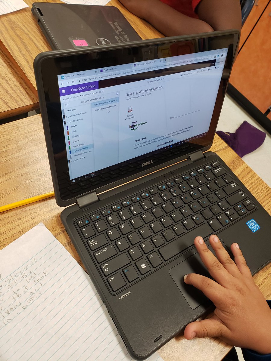 Shoutout to the 3rd grade team <a href="/Parklane_ES/">Parklane Eagles</a> for using #OneNote with students. They started their class notebooks, are saving trees 😉, and keeping students engaged! #tech #Whatseedsareyouplanting <a href="/OneNoteEDU/">OneNote Education</a> <a href="/FYYounginer/">Felicia Younginer</a> @MWilson_PES <a href="/LisaCanady10/">Lisa Canady</a> @asanders2010 <a href="/LetMeTeachplz/">Jackson-Henry</a>
