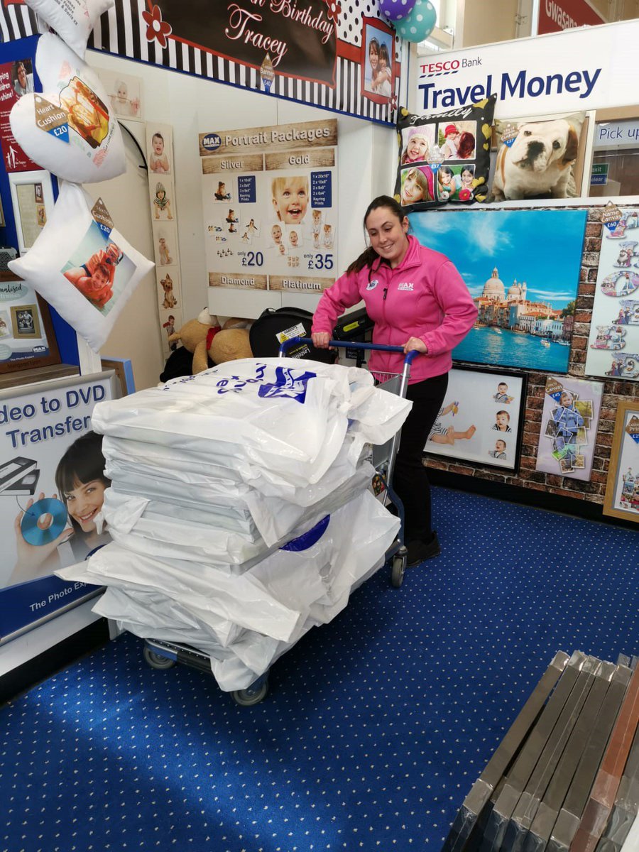 Now that’s what I call a canvas order.