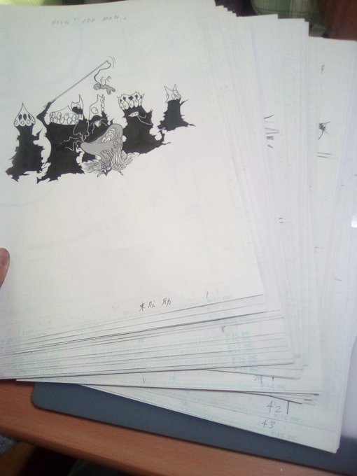 締め切り間に合ったーーー!!
毎日のように朝まで描く生活がやっと終わった!(〃'o`)フゥ…
賞取れたらいいな
とりま寝よう。おやすみ('°v°)/んぴッ 