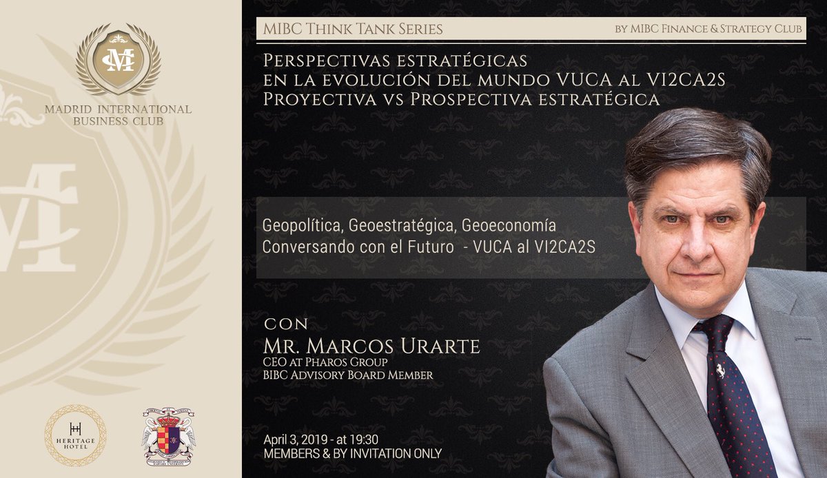 MadBusinessClub's tweet photo. Próximamente conversamos con @MarcosUrarte sobre el futuro! Perspectivas estratégicas en la evolución del mundo #vuca
https://t.co/QwVYVLjCsN 

#geopolitics #geoestrategia #geoeconomia  
@luispardo1 @DRazniewski https://t.co/ClUJErtlsb