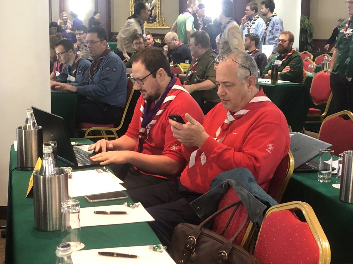 MaltaScouts's tweet photo. The Extraordinary Meeting of the European Scout Region is about to start.

#ScoutSymposium https://t.co/XS599RKVfV