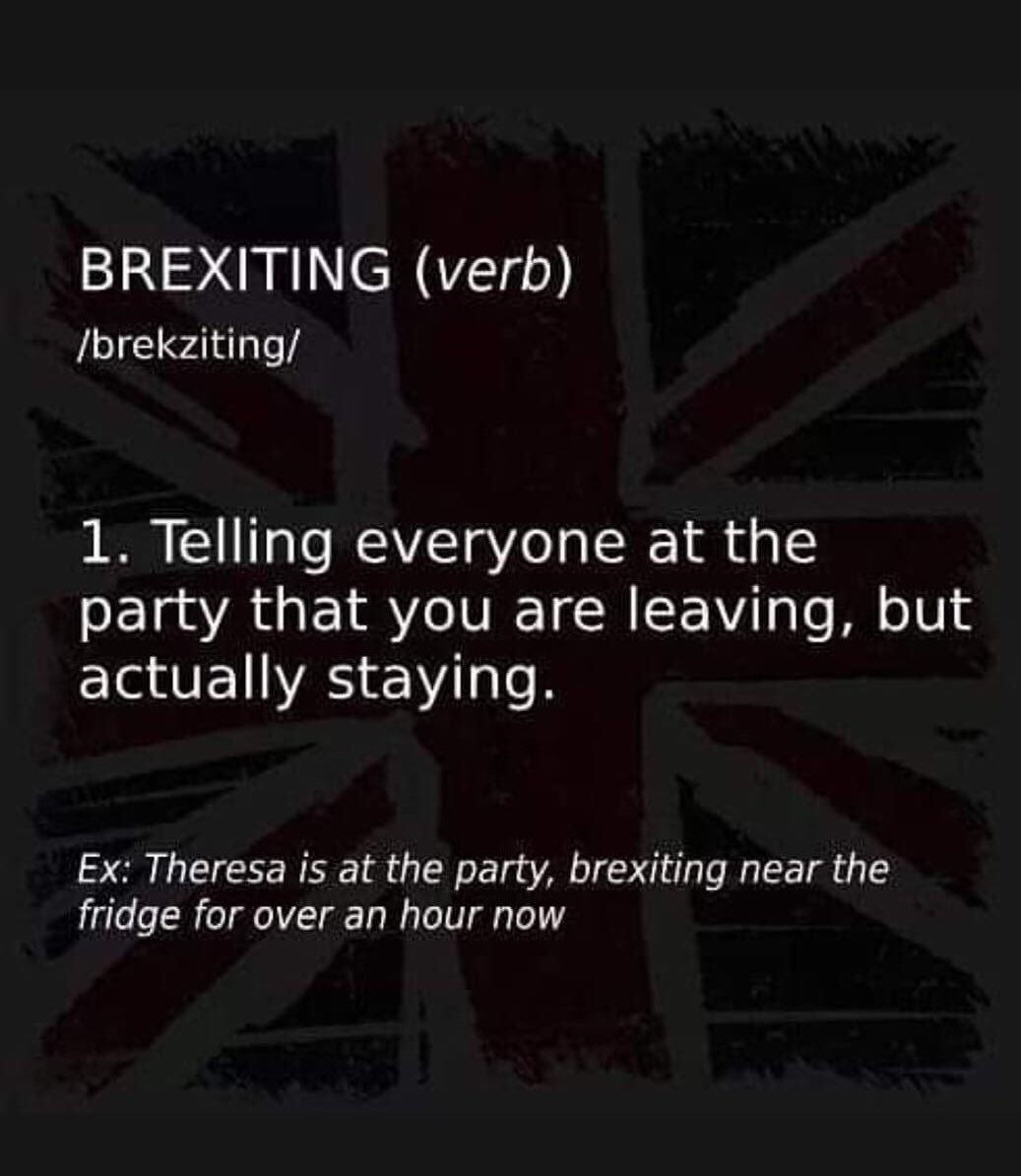 A little fun, happy friday y’all #Brexit #BrexitVote #BrexitChaos #BrexitEndgame