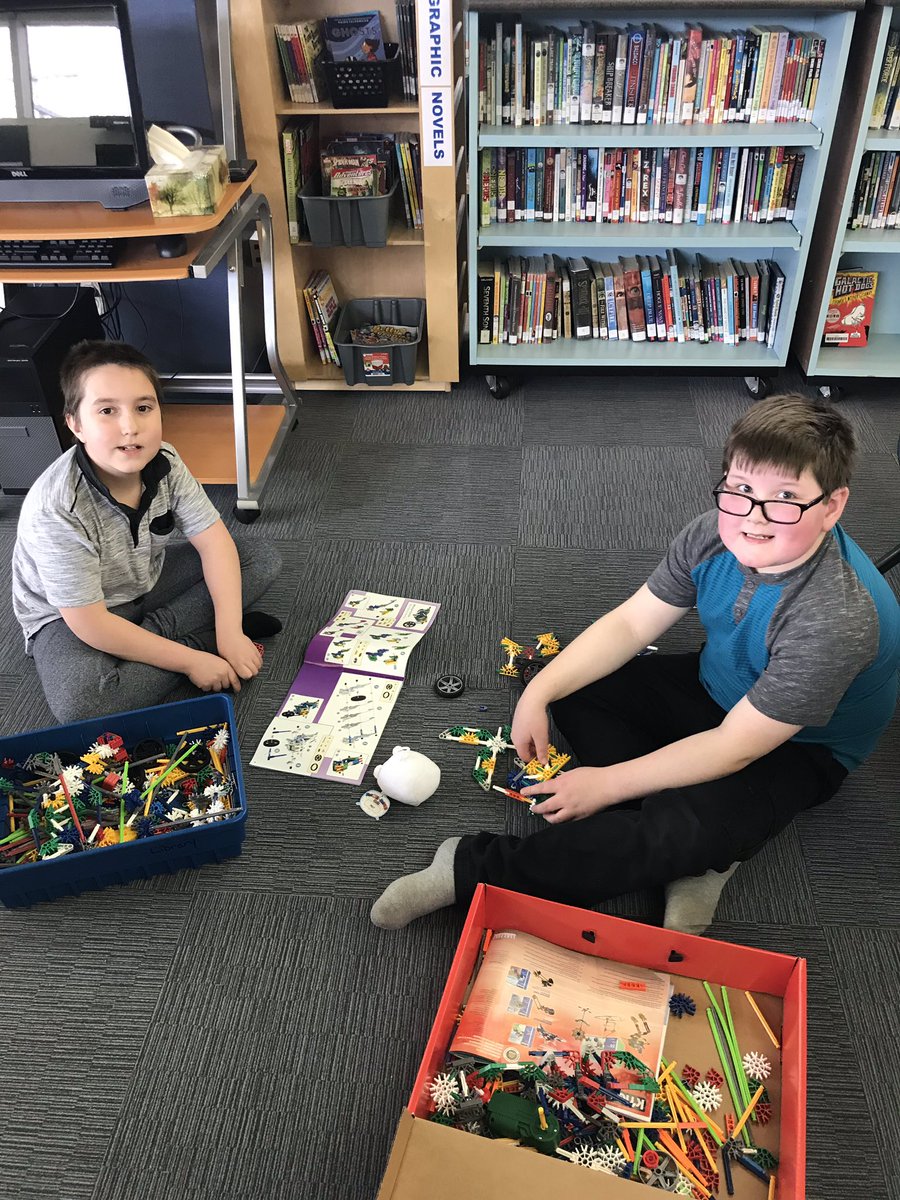 connaught_lib's tweet photo. When a student tells you they love #ImaginationCreationClub and wishes it could be every day. #Reasons why we do what we do. #happyhearts #engagedminds #happystudents #wearelearning #imagine #create @SchoolMckitrick @LskySD https://t.co/uJ6W2UVaRV