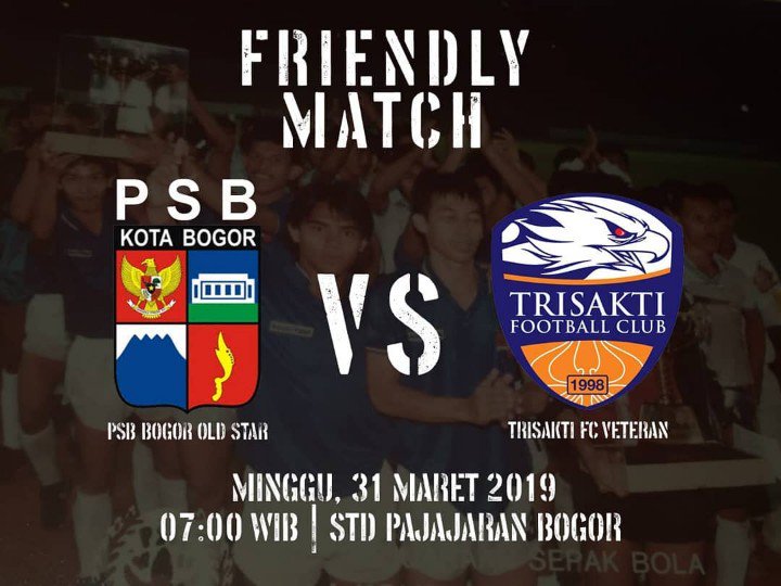 Friendly match .
Minggu 31 maret 2019
Kick off 07.00 wib
Std gor pajajaran