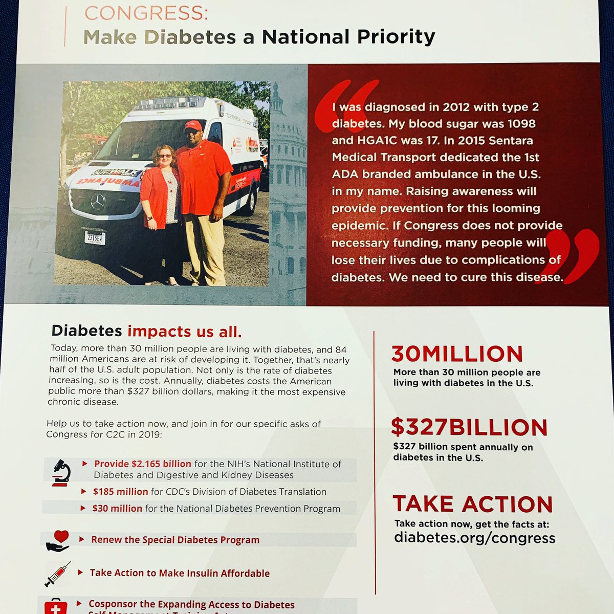 Peewee2568's tweet photo. #stopdiabetes #diabetes #everydayreality #advocacy #advocacymatters  #makeinsulinaffordable #diabetesawareness 
#ADACall2Congress
#calltocongress #calltocongress2019 #DiabetesAdvocacy4Life #connectedforlife https://t.co/b8jvw1bJU3