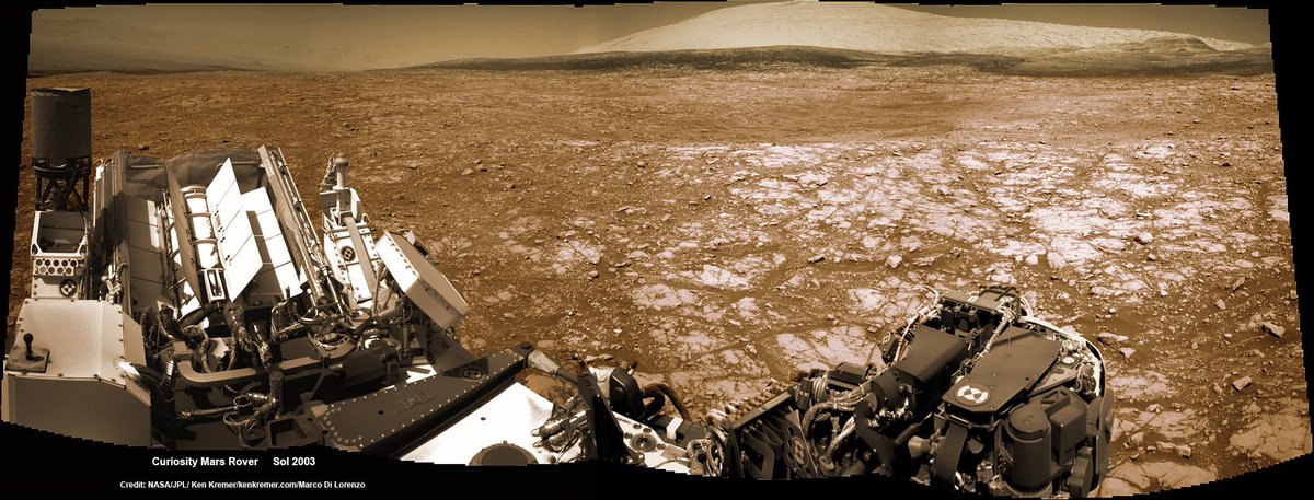 ken_kremer's tweet photo. "Curiosity Captures Gorgeous 360 Panorama of 'Rock Hall'"- @NASA @MarsCuriosity #MarsRover #Curiosity #NASA #Mars #MountSharp #RockHall #VeraRubinRidge. Read my story: @ken_kremer
https://t.co/MkTZTzZ7Aw https://t.co/XMeX58k1Oe