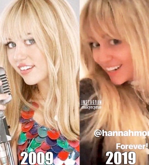 Miley Cyrus recupera a Hanna Montana y las redes se revolucionan