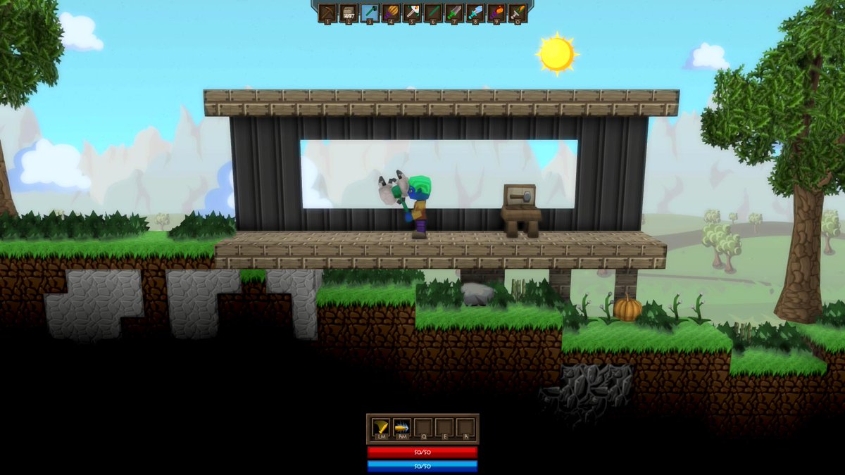 IndieDB's tweet photo. Sidescrolling exploration game Spoxel, in which you can craft your own spells with completely customisable effects, has launched on Steam https://t.co/OMXPRtGJpL
@Jedic1 https://t.co/JkmvRD0vKs