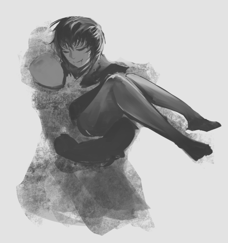 greyscale commission for @AzylSagara + progress shots 