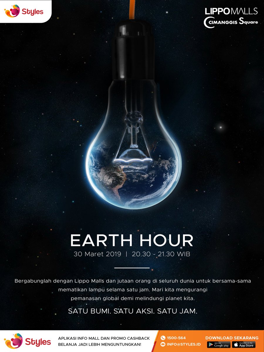Earth hour <a href="/cimanggissquare/">Cimanggis Square</a>