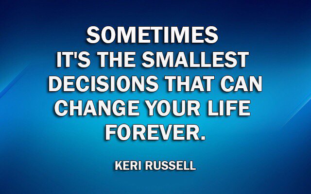 danieldoesvo's tweet photo. The smallest decisions can change your life forever. #nice https://t.co/fiMfsEIfMQ
