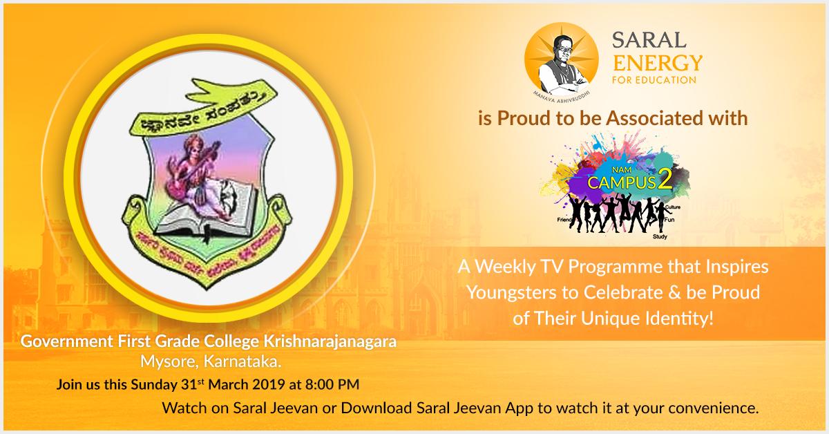 SaralEducations's tweet photo. Saral Energy For Education is Proud to be Associated with NAM CAMPUS 2. A Weekly TV Programme that inspires Youngsters to Celebrate &amp; be Proud of their Unique Identity! 
To Know more, visit https://t.co/1PLTgdDuY2   
#saralenergyforeducation #youngsters #EducationForEnlightenment https://t.co/UCHuaQDNHN