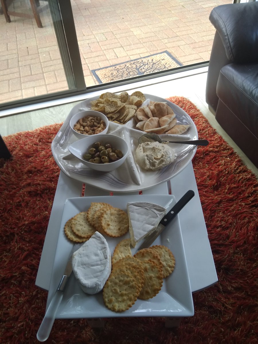 philwalter's tweet image. But first the snacks.