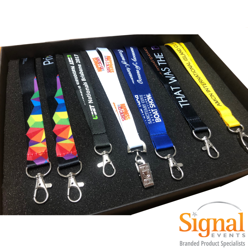 Signalpromoau's tweet photo. Make your event one to remember with our exquisite range of lanyards. πππΌπWith a variety of fastenings and materials to choose from , ensure your brand standards are met perfectly. β
ππΌ #signalevents #eventprofs #eventmanagers #eventorganiser #lanyards #events #qldevents https://t.co/T4lXIdvacm