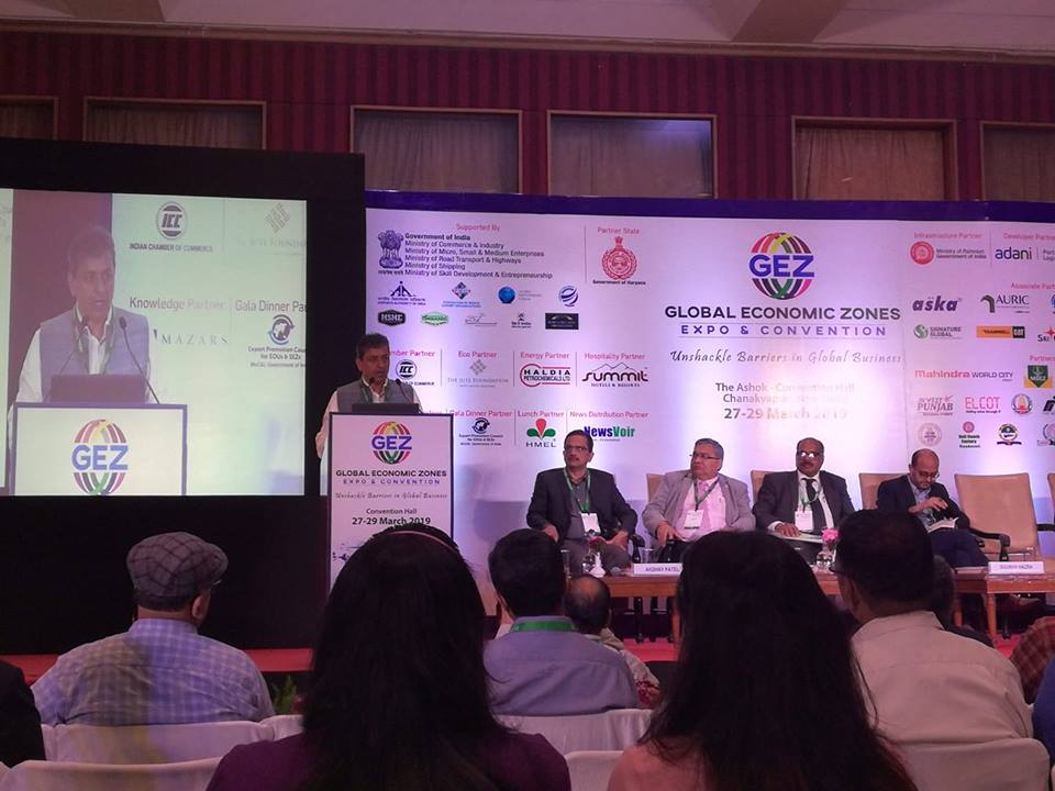 GEZExpo's tweet photo. #GEZExpo2019 #GEZExpo

Dr. @Omkar_Raii DG, @stpiindia - 'STPI scheme is best in terms of the ease of doing business in SEZs and has made India most preferred outsourcing destination' https://t.co/L9ZIAR4c6t