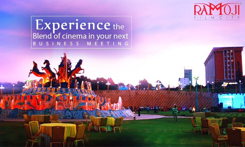 Ramoji_FilmCity's tweet photo. Plan your grand event at Ramoji Film City, as we stimulate creativity with the blend of cinema!
Know more @ https://t.co/UbHpC2Qns9
#ThematicEvents
#CorporateEvents
#RamojiFilmCity https://t.co/KhPqpD5fpx