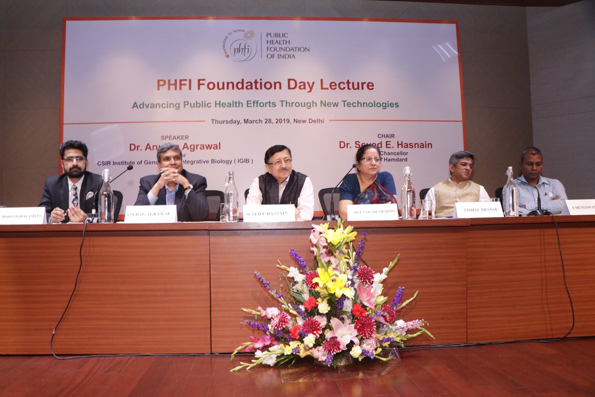 thePHFI's tweet photo. @AnuragAgrawalMD @IGIB_DEL_110007 @manurajmathur @epigiri @NandaLipika @nandukannuri @shwetaPHN @CEH_INDIA @DrMonikaArora @ShridharKadam @drhabibhasan Chair of the Event: Dr. Seyed E. Hasnain, Vice-Chancellor, Jamia Hamdard. Panellists: Panellists Dr Meenakshi Sharma @ICMRDELHI, @mohdameel @NHSRC_India
@VishalPhanse @PiramalSwasthya Dr S Munuswamy #IIPHH @thePHFI #health #technologies #publichealth #affordabletechnologies https://t.co/dJTZ0lGRf7