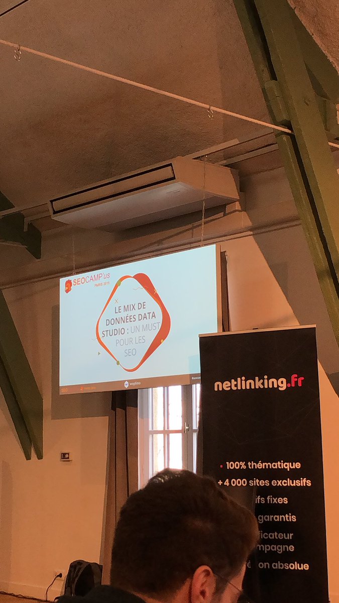 pango_agency's tweet photo. #SEOcamp Jour 2 💪🏼 On commence la matinée avec le mix de données Data Studio 🤓 #teamIGOSEO https://t.co/K7T3tSmsln