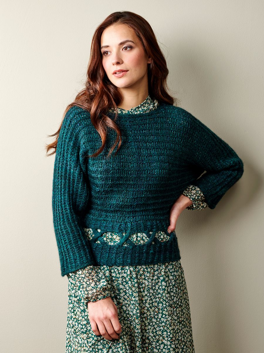 Our photo prompt for <a href="/WorldCraftWeek/">World Craft Week</a> day five is "slow living". How does knitting help you to slow down and appreciate the moment? We love to get lost in a project like Kristin Blom's batwing jumper from issue 135. Post your pictures using #WorldCraftWeek and #MakeItMindful.