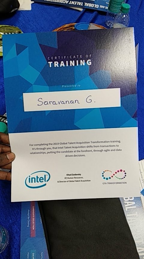 saravanangi's tweet image. #IamIntel #pipelinesoverreqs