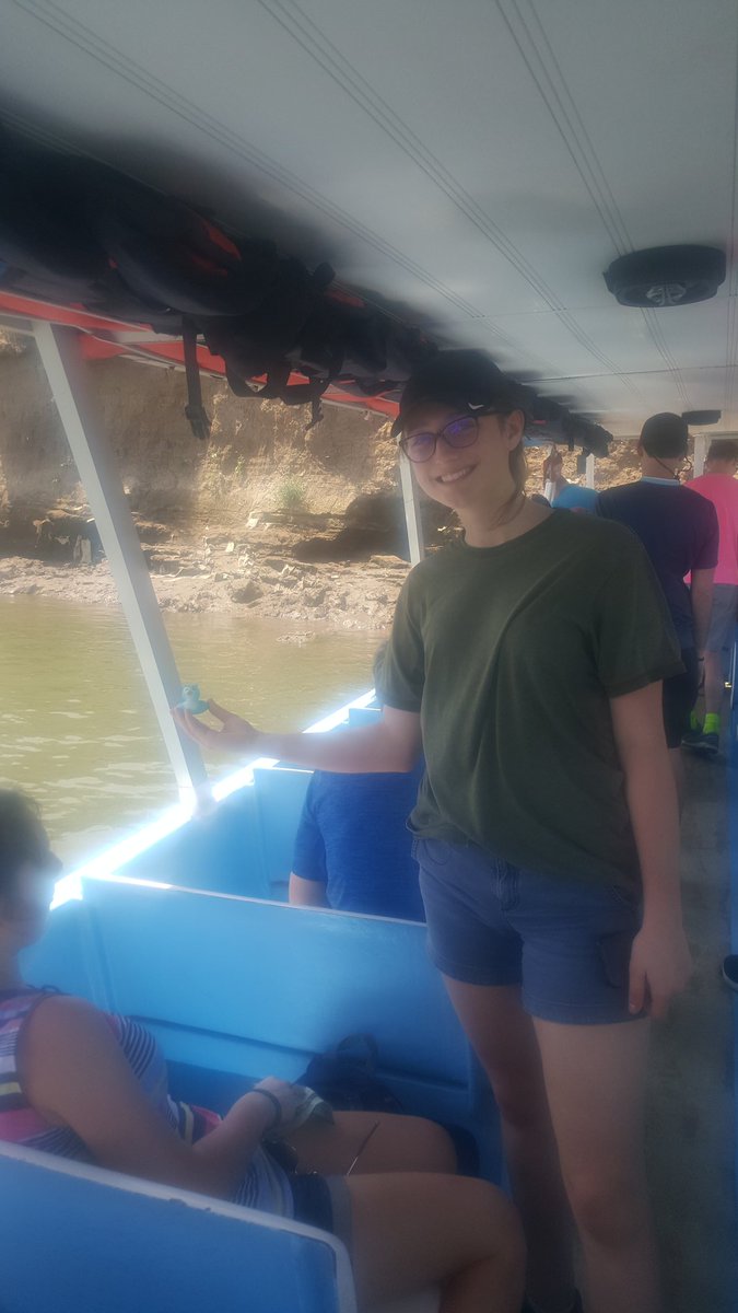 science_nchs's tweet photo. @Naperville203 Students are headed to Rainforest in La Fortuna. On the way we toured the Tarcoles River. If you look close you can see the crocodile in the water and Roseate Spoonbills in the trees! #empower203 # nchsduckbreak https://t.co/UbaIIzgh4o
