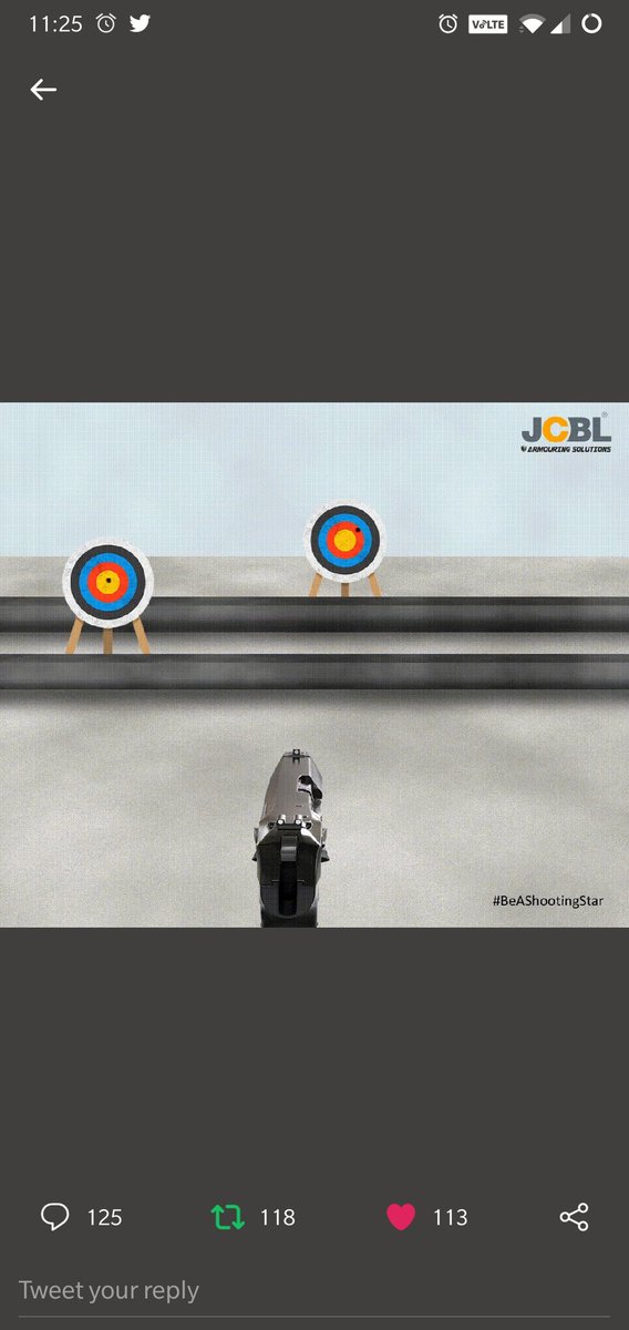 nikhilcoool06's tweet photo. @jcblarmoring Right Target captured
Join in guys @Only_G_attack7 @itzmevij @sonia_sodah @Sagar14Naik #ContestAlert
#BeAShootingStar
#JCBLArmouringContest https://t.co/53iSRXJKCb